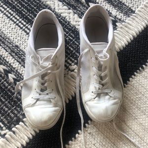White sneakers size 6 by Lacoste